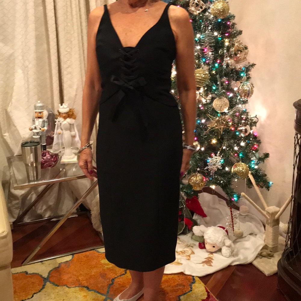 Boston proper ties up the front like a corset